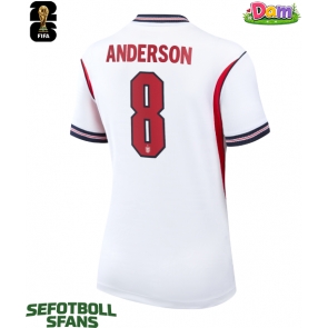 England Elliot Anderson #8 Hemmatröja Kvinnor VM 2026 Kortärmad